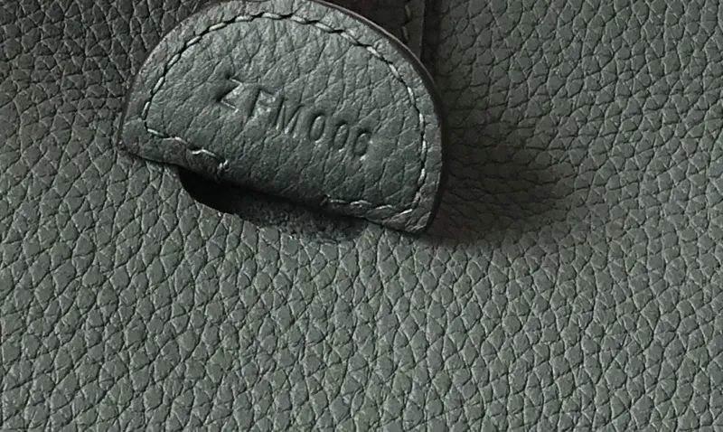 Hermes Dark Green Leather Satchel Bag 225 - Image 7