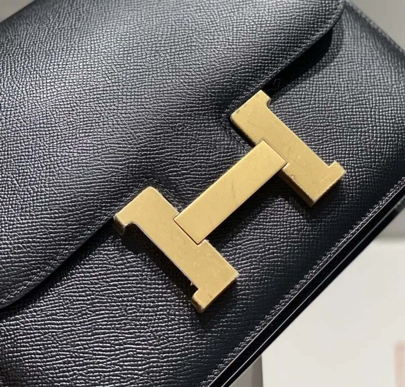Hermes Black Satchel Bag 257 - Image 5