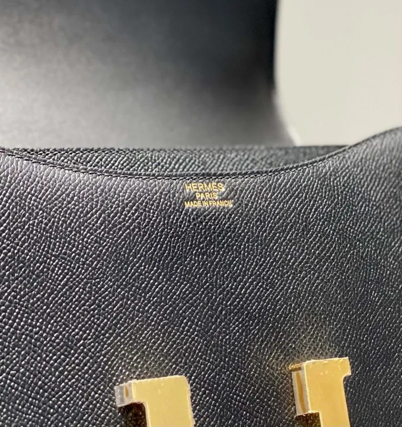 Hermes Black Satchel Bag 257 - Image 6