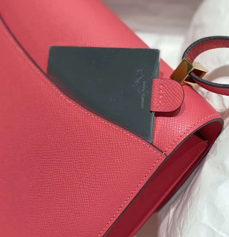 Hermes Pink Satchel Shoulder Bag 272 - Image 5