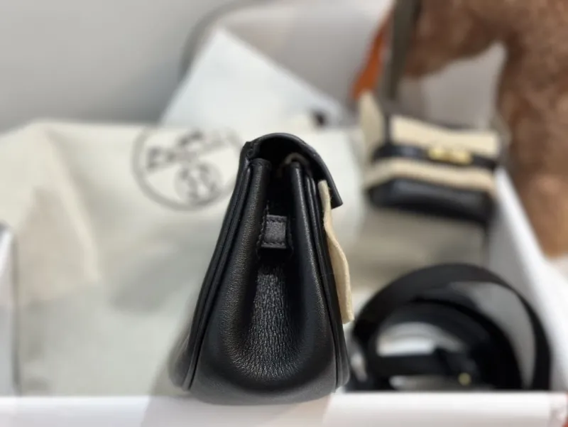 Hermes Black Satchel Bag Set 274 - Image 8
