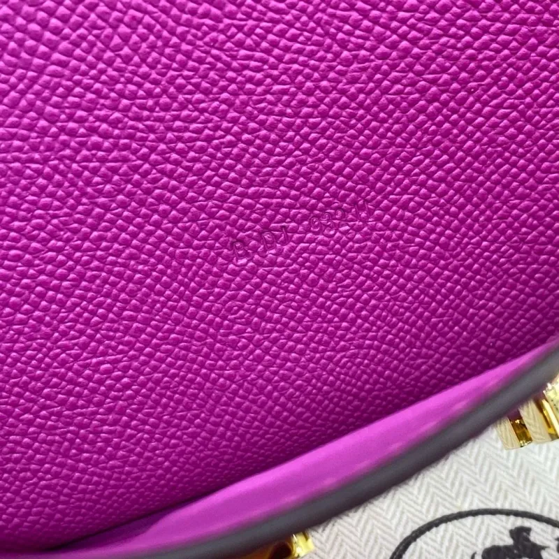 Alternative view of Hermes Purple Crossbody Bag 311