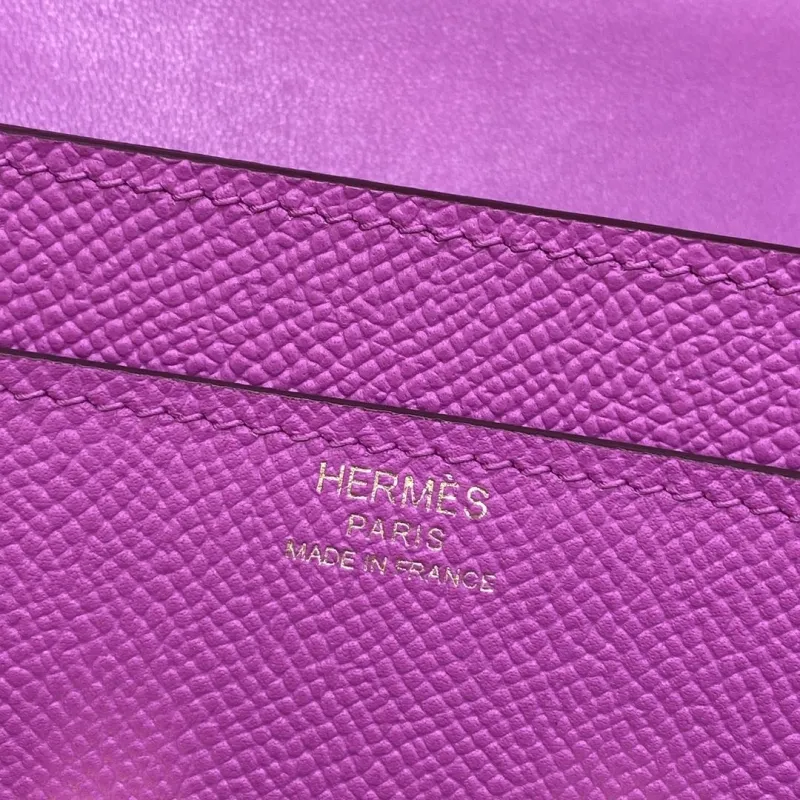 Hermes Purple Crossbody Bag 311 - Image 9