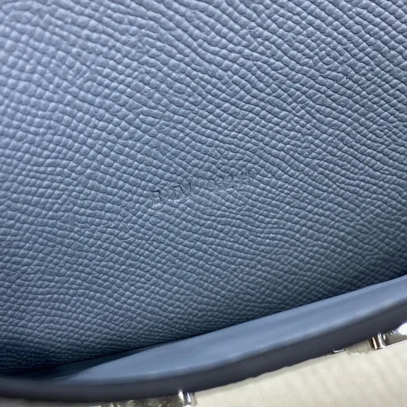 Alternative view of Hermes Light Blue Crossbody Bag 314