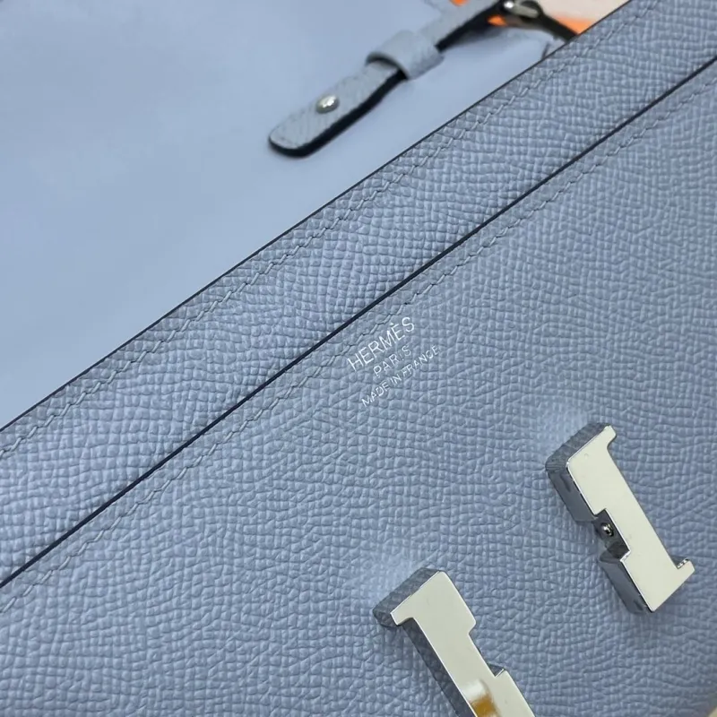 Hermes Light Blue Crossbody Bag 314 - Image 9