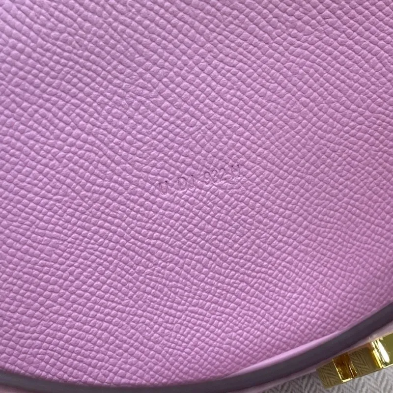 Alternative view of Hermes Lavender Crossbody Satchel Bag U DJ 932 H