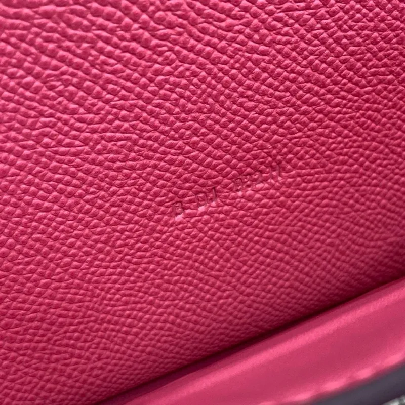 Alternative view of Hermes Pink Crossbody Bag 327