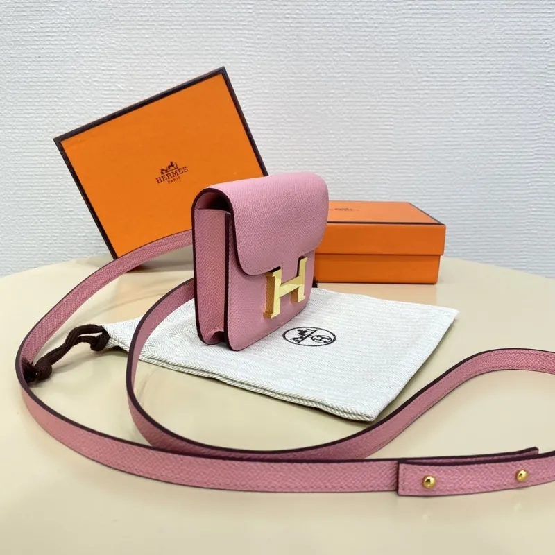 Alternative view of Hermes Pink Mini Belt Bag