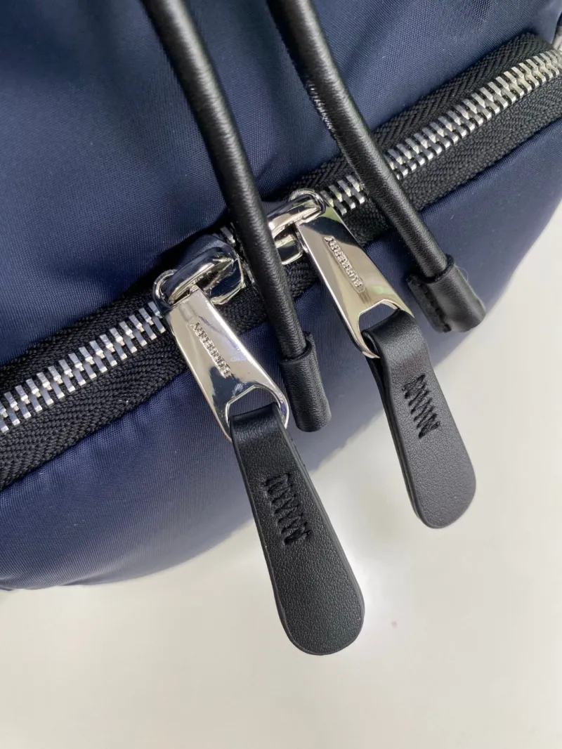 Burberry Navy Blue Nylon Backpack - Image 4