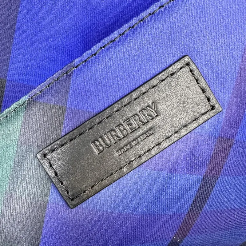 Burberry Dark Gray Leather Backpack - Image 8