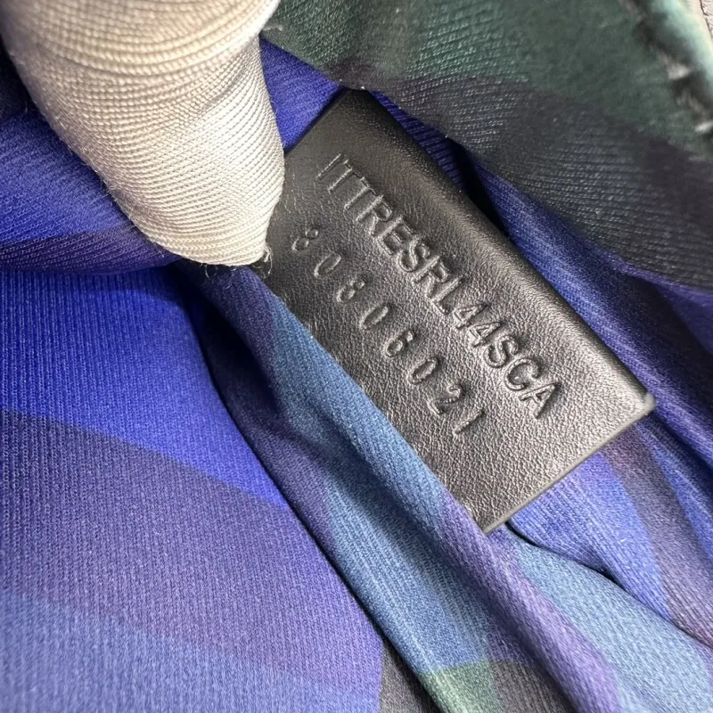 Burberry Dark Gray Leather Backpack - Image 9