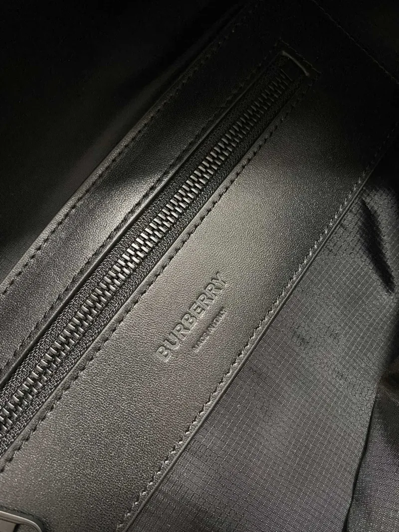 Burberry Green Monogram Canvas Backpack - Image 7