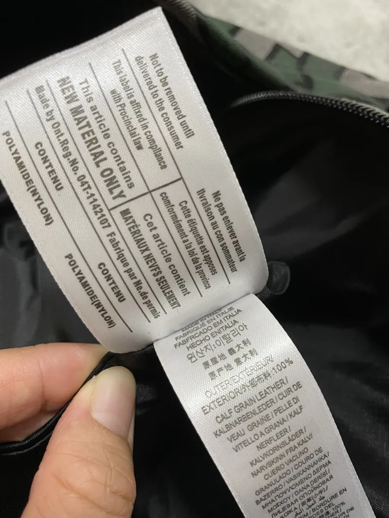 Burberry Green Monogram Canvas Backpack - Image 8