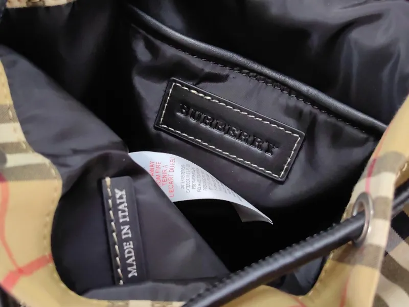 Burberry Vintage Check Mini Backpack - Image 9
