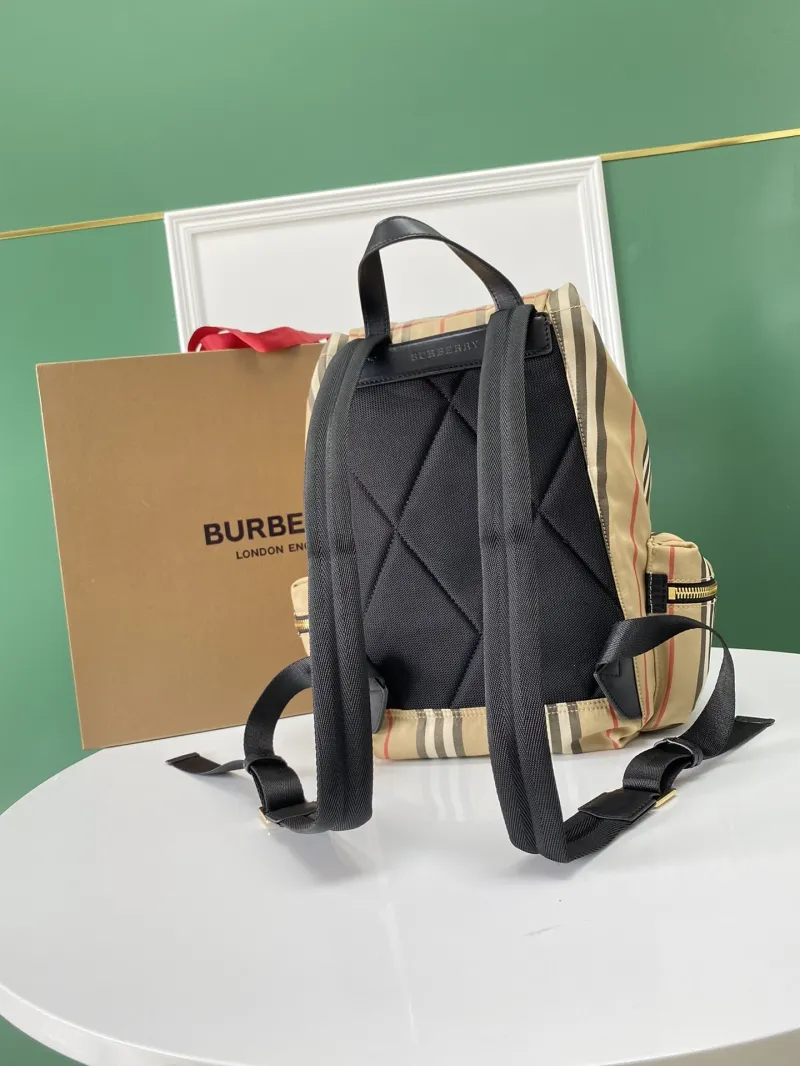 Burberry Iconic Check Nylon Backpack - Image 3