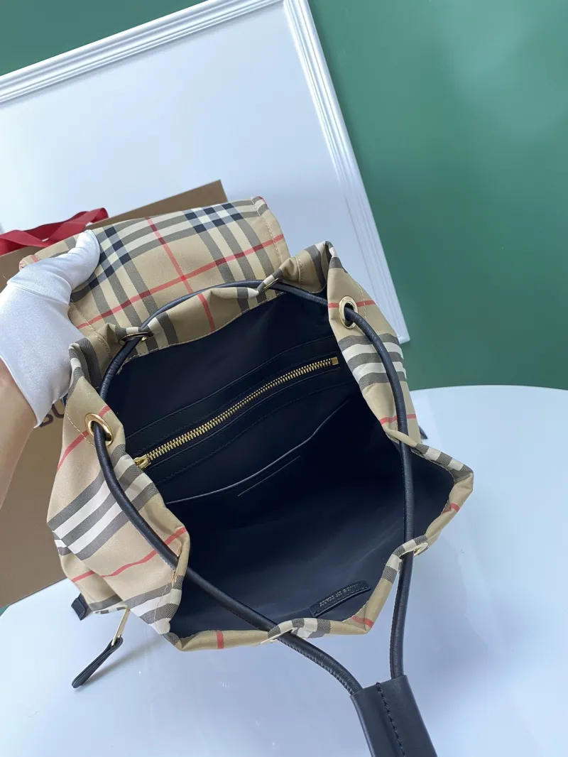 Burberry Iconic Check Nylon Backpack - Image 7