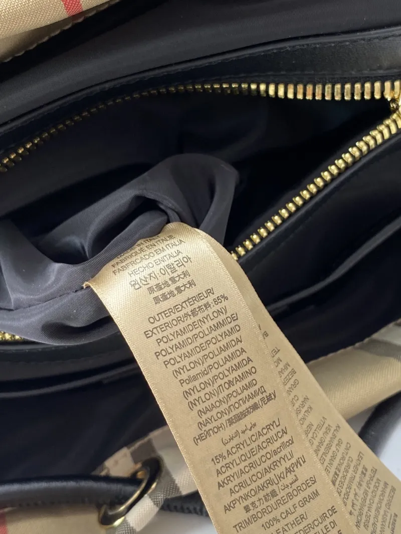 Burberry Iconic Check Nylon Backpack - Image 9