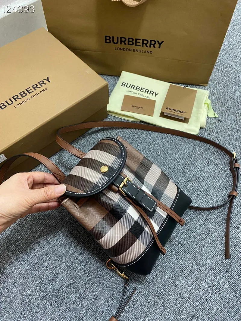 Burberry Signature Check Mini Backpack - Image 3