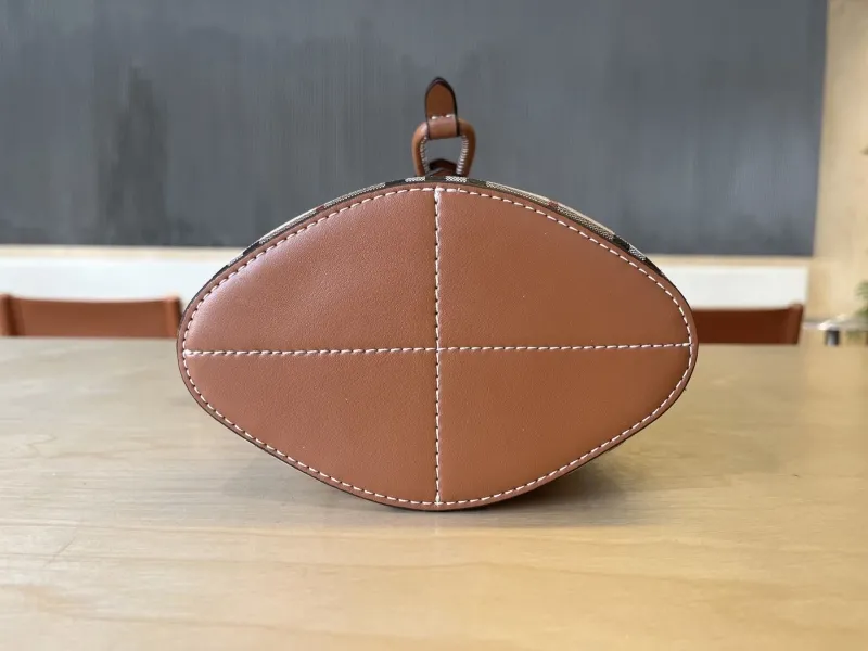 Burberry Classic Check Bucket Crossbody Bag - Image 5