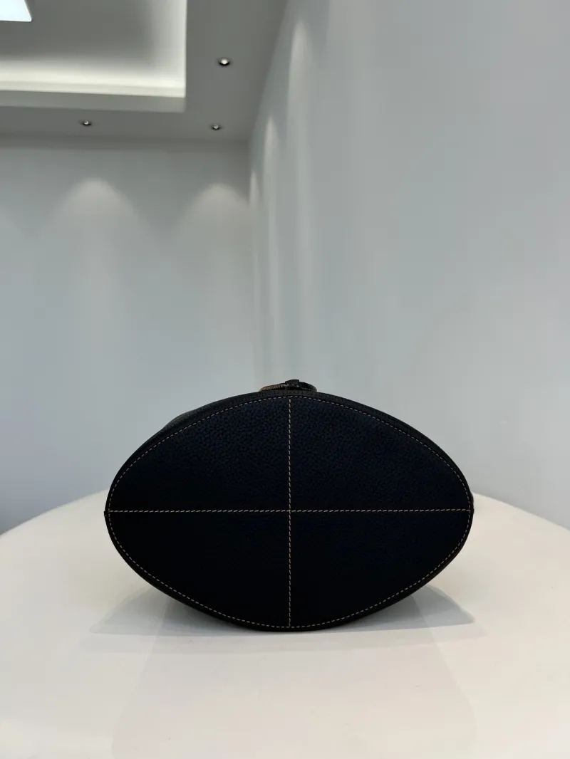 Burberry Black Leather Bucket Bag - Image 7