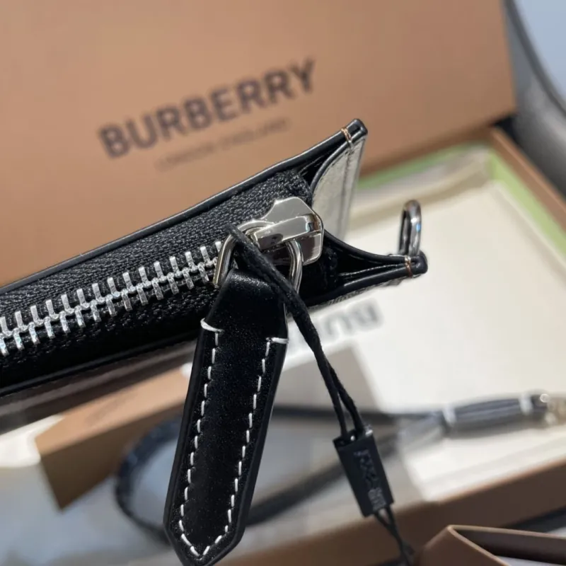 Burberry Classic Check Clutch Bag - Image 6