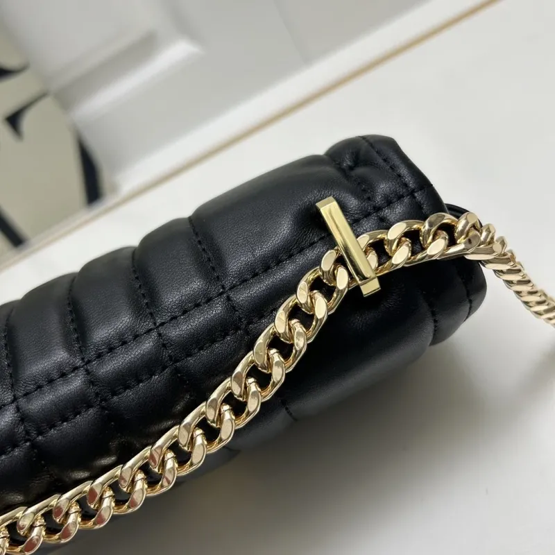 Burberry Black Quilted Crossbody Bag 8378 - Image 6