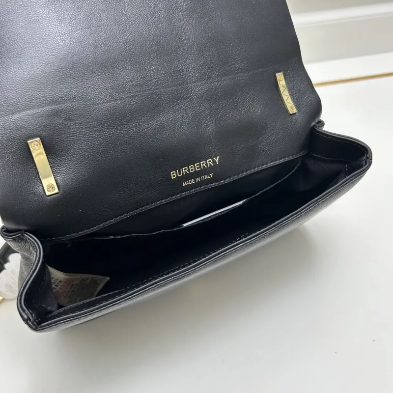 Burberry Black Quilted Crossbody Bag 8378 - Image 8