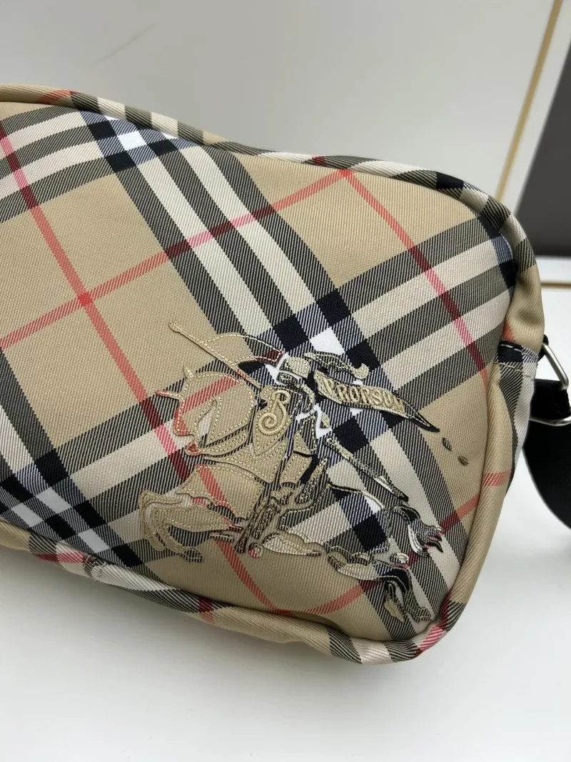 Burberry 8021 Classic Check Crossbody Bag - Image 5