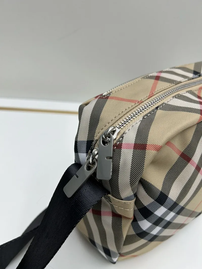 Burberry 8021 Classic Check Crossbody Bag - Image 6
