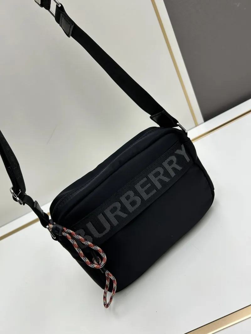 Burberry Black Nylon Crossbody Bag - Image 4