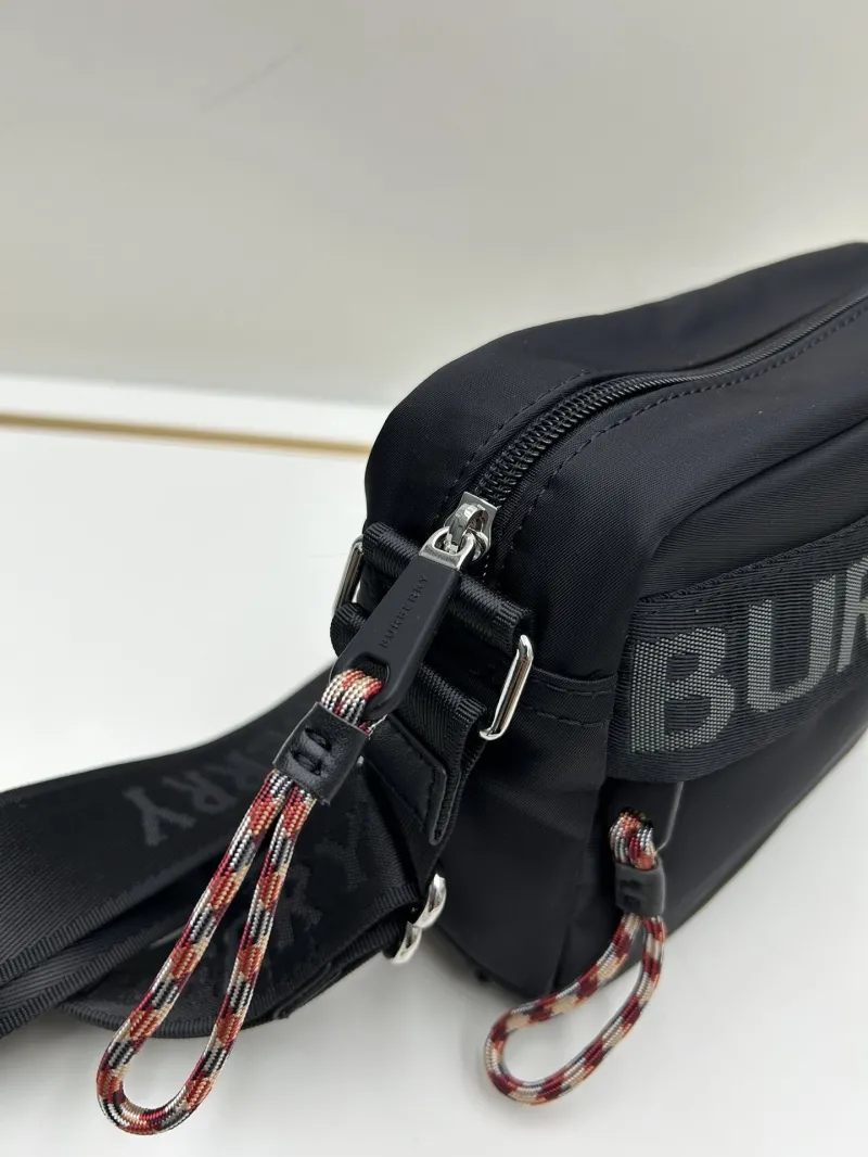 Burberry Black Nylon Crossbody Bag - Image 6