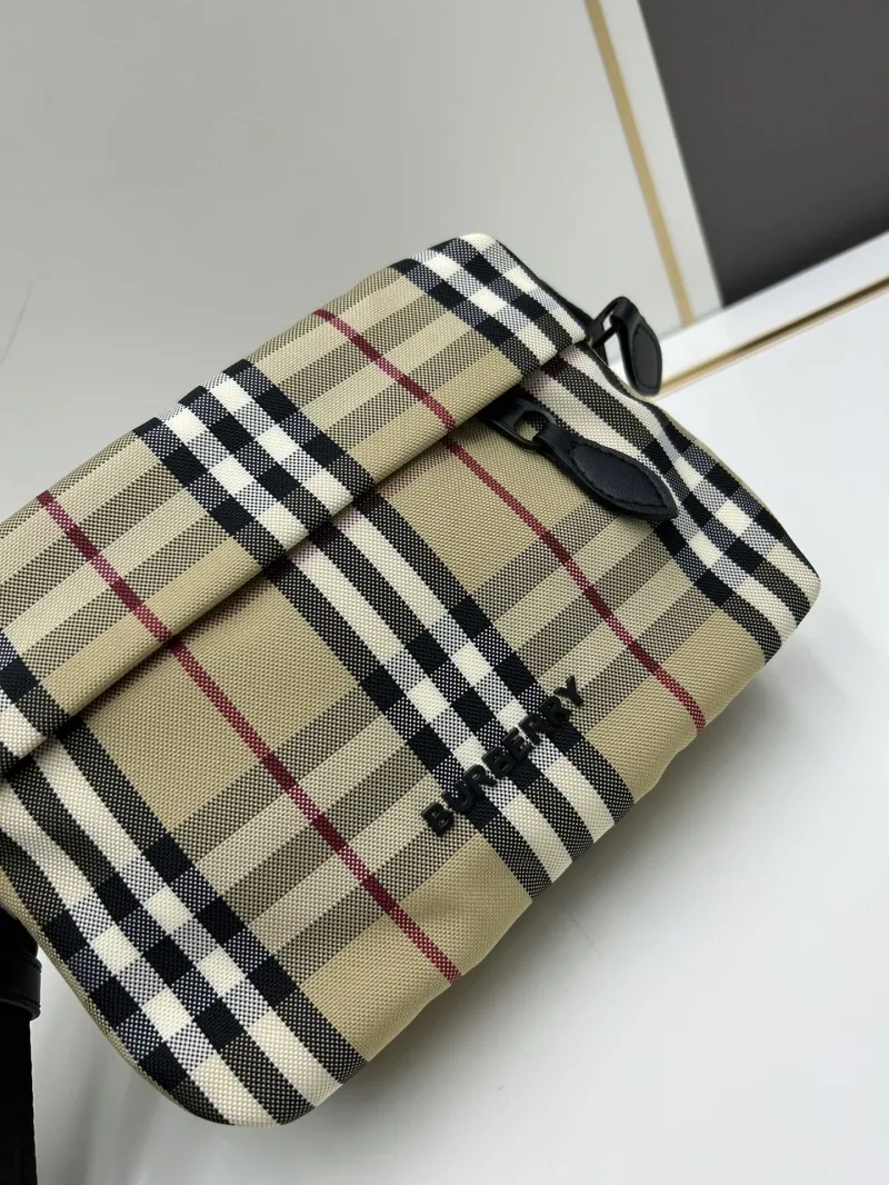 Burberry Classic Check Crossbody Bag - Image 4