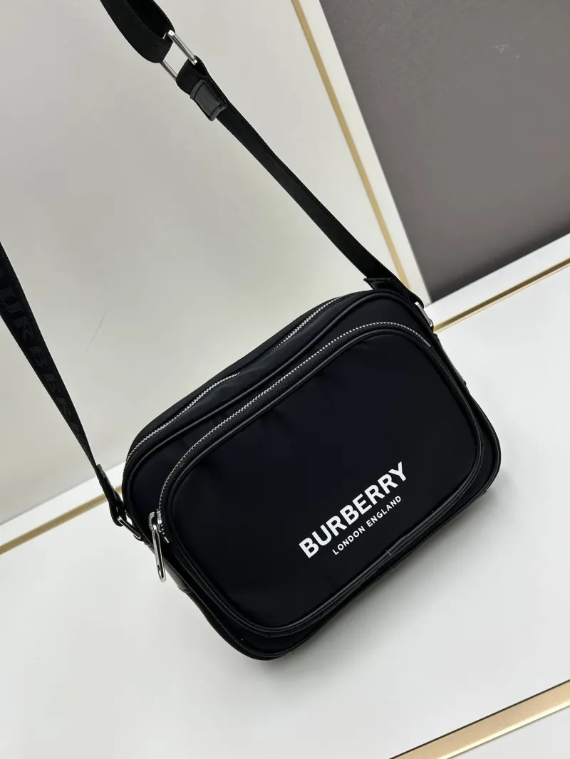 Burberry Black Crossbody Satchel Bag 10 - Image 4