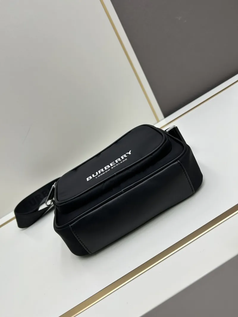 Burberry Black Crossbody Satchel Bag 10 - Image 5