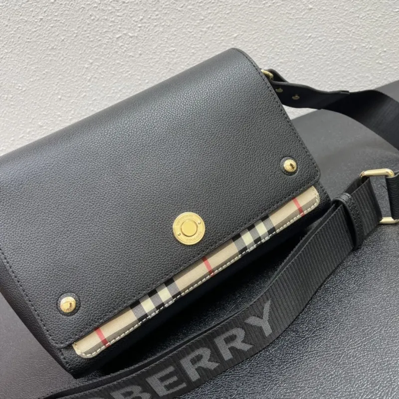 Burberry Black Crossbody Satchel Bag - Image 3