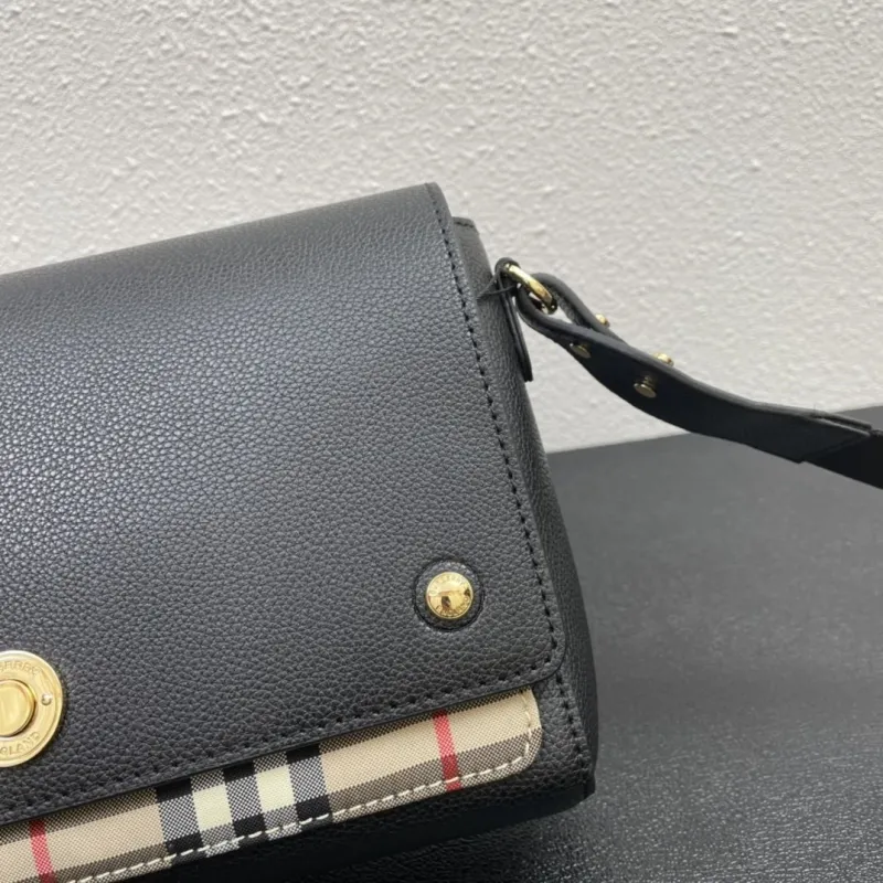Burberry Black Crossbody Satchel Bag - Image 4