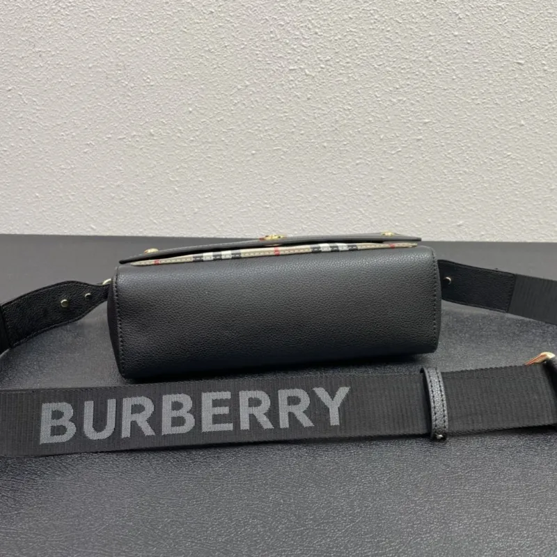 Burberry Black Crossbody Satchel Bag - Image 5