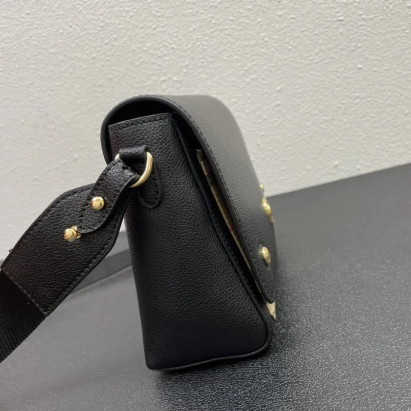 Burberry Black Crossbody Satchel Bag - Image 6