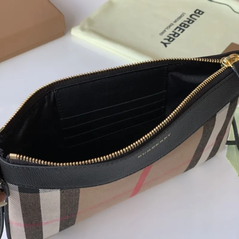 Burberry Classic Check Crossbody Bag - Image 7