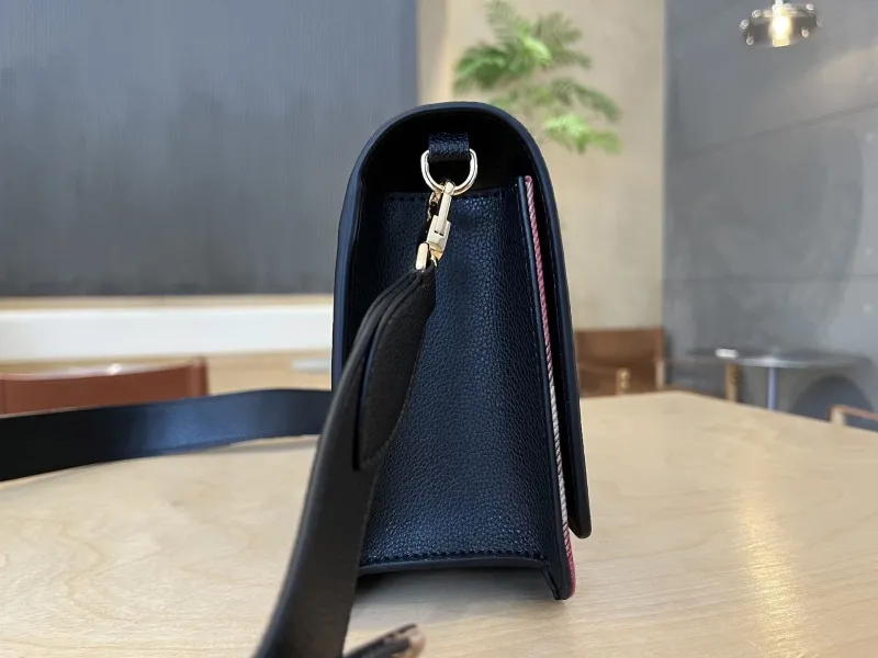 Burberry Black Crossbody Satchel Bag - Image 4