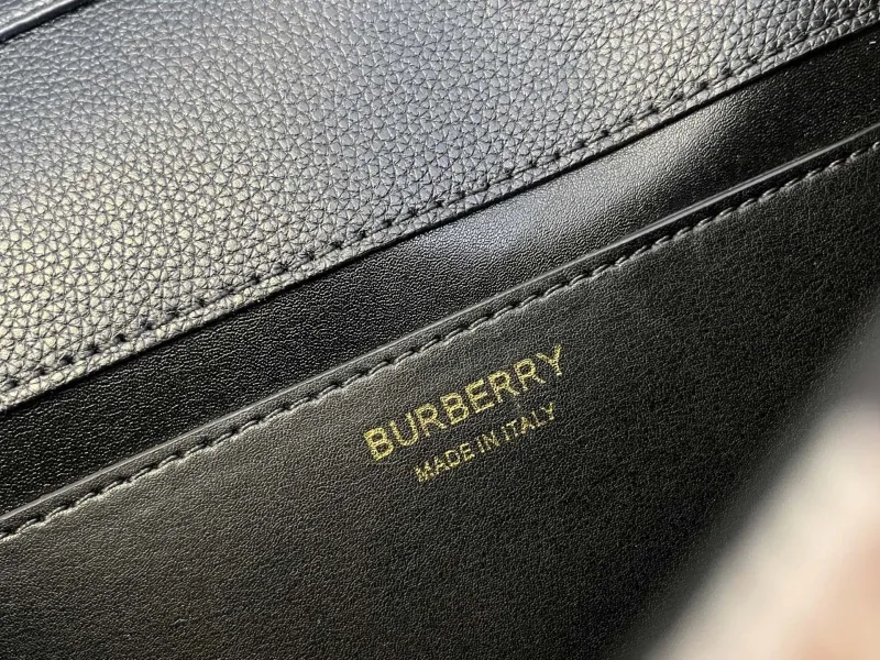 Burberry Black Crossbody Satchel Bag - Image 9
