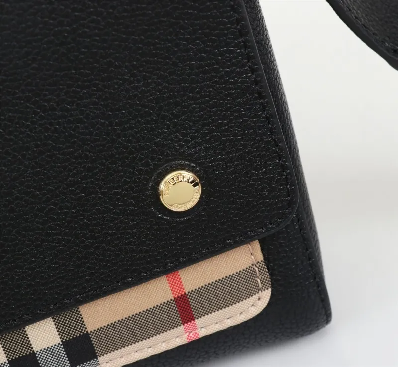 Burberry Black Crossbody Satchel Bag - Image 9