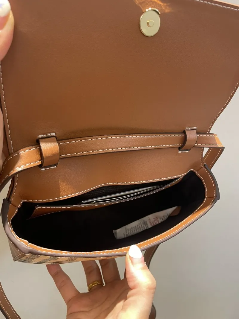 Burberry Archive Check Crossbody Satchel Bag 41 - Image 7