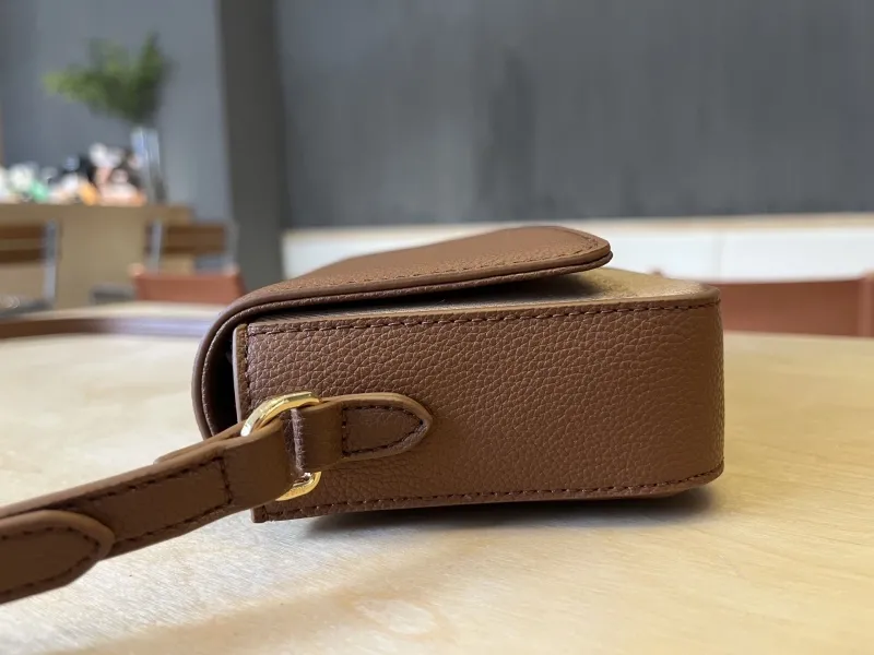 Burberry Brown Crossbody Satchel Bag - Image 4