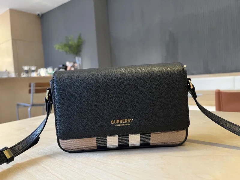 Alternative view of Burberry Black Crossbody Satchel Bag