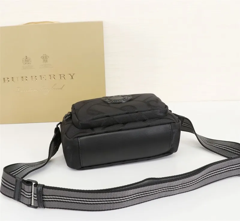 Burberry Black Crossbody Satchel Bag - Image 3