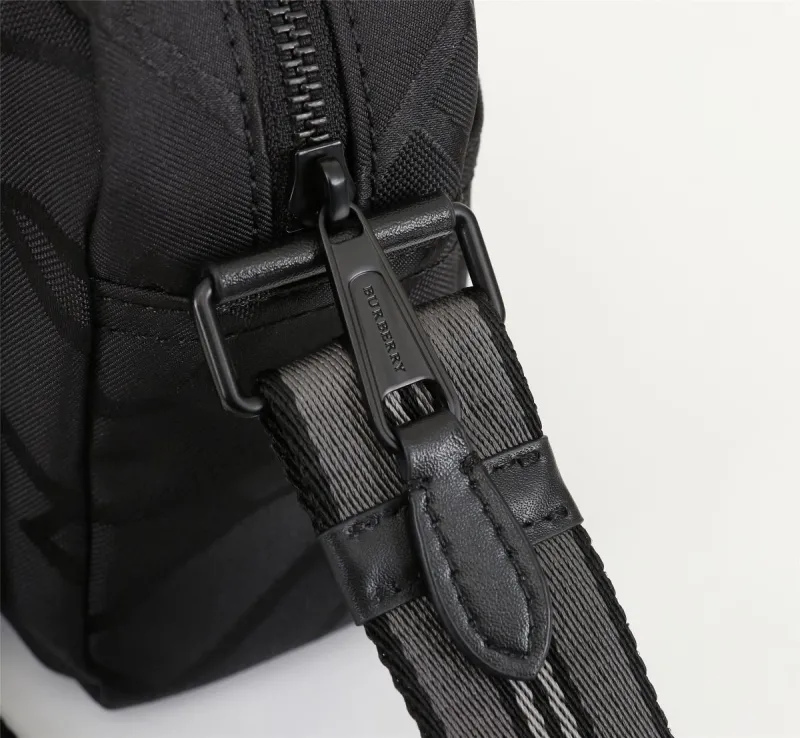 Burberry Black Crossbody Satchel Bag - Image 5