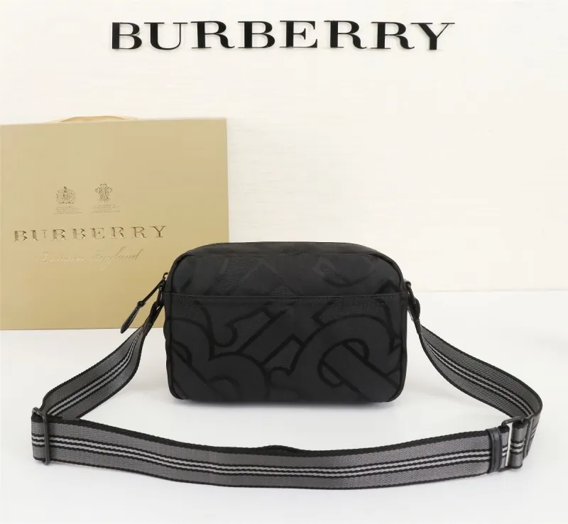 Burberry Black Crossbody Satchel Bag - Image 6