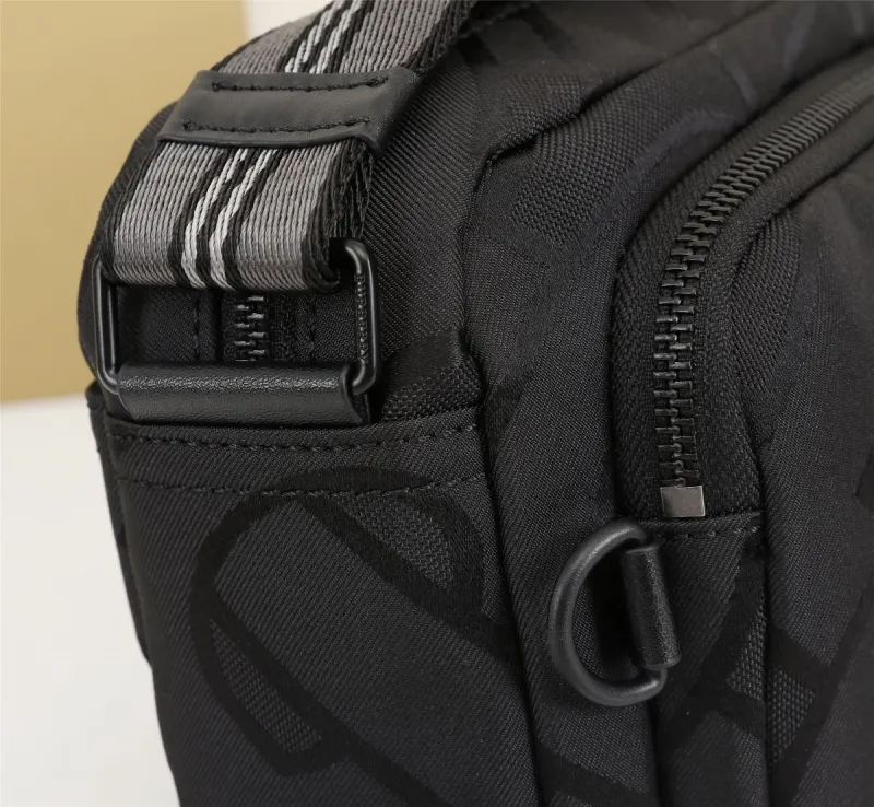 Burberry Black Crossbody Satchel Bag - Image 7