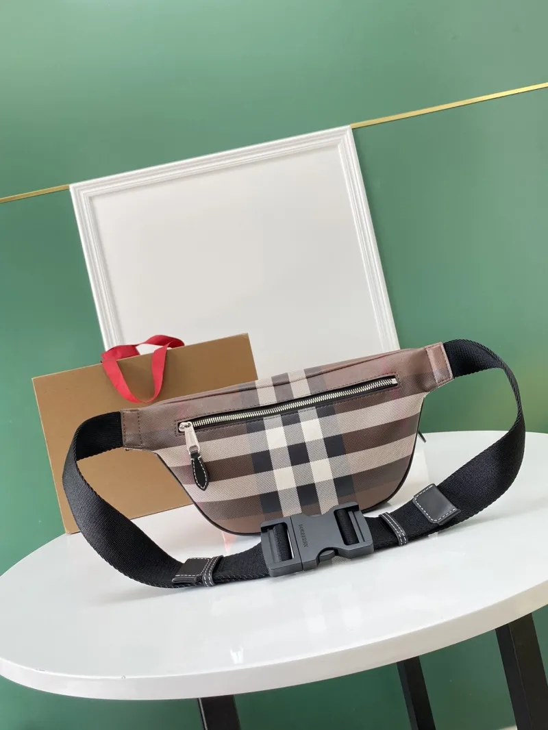 Burberry Classic Check Waist Bag - Image 6